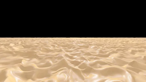 Latte Coffee Ocean loopable with Alpha Channel 스톡 동영상 132901400