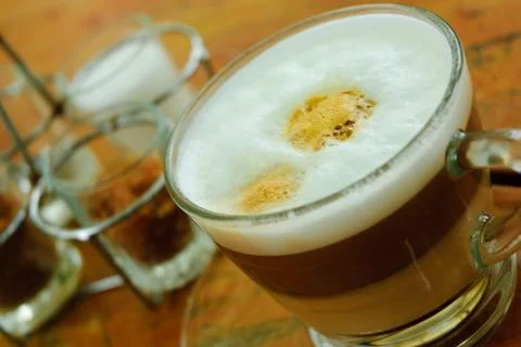 Latte coffee Stock Photos