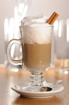 Latte coffee Stock Photos