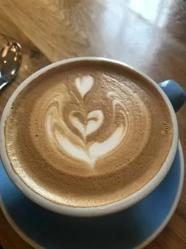 Latte Coffee Stock Photos