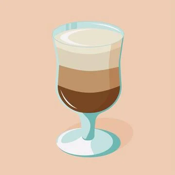 Latte Stock Illustration