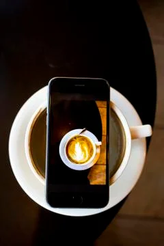 Latte in Latte Stock Photos