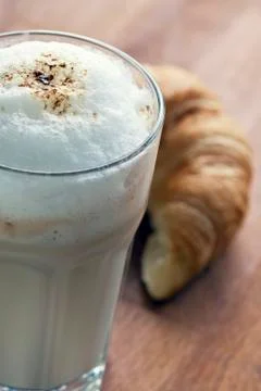 Latte macchiato Stock Photos