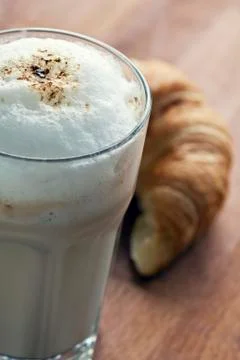Latte macchiato Stock Photos