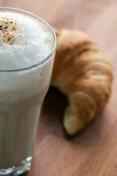 Latte macchiato Stock Photos
