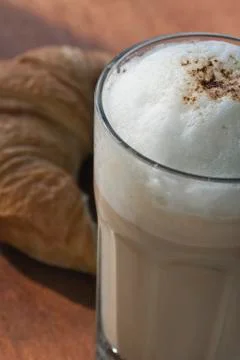 Latte macchiato Stock Photos
