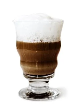 Latte macchiato Stock Photos