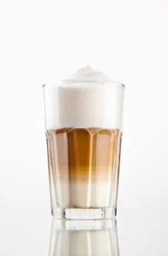 Latte macchiato Stock Photos