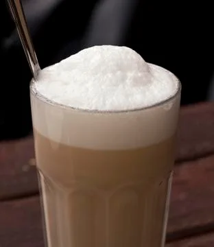 Latte macciato Stock Photos