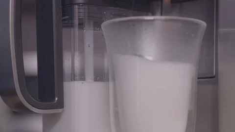 Latte making process Stock Footage 74237956