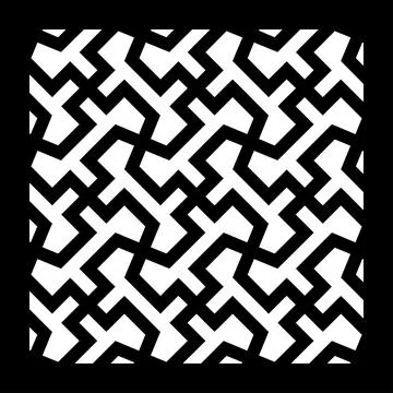 Lattice pattern. CNC machine cutting. Vector Stock Illustration