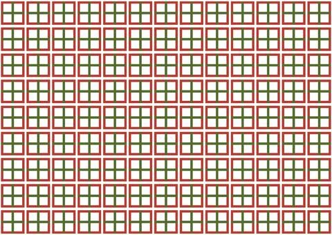 Lattice-like seamless pattern consisting of a repetitive grid of interlocking Illustrazione stock