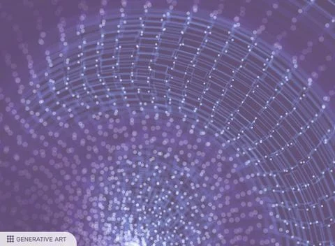 Lattice structure. Science or technology background. Graphic design. 3d grid Stock Illustration