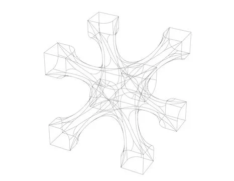 Lattice Structures of Skeletal I-WP ~ 3D Model #271168764