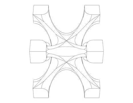 Lattice Structures of Skeletal I-WP ~ 3D Model #271168764