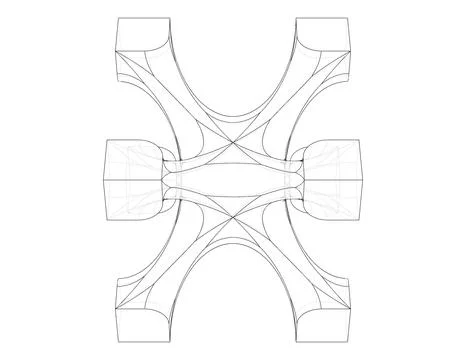 Lattice Structures of Skeletal I-WP ~ 3D Model #271168764