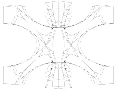 Lattice Structures of Skeletal I-WP ~ 3D Model #271168764