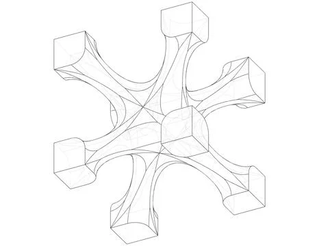 Lattice Structures of Skeletal I-WP ~ 3D Model #271168764