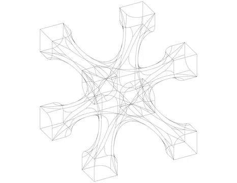 Lattice Structures of Skeletal I-WP ~ 3D Model #271168764