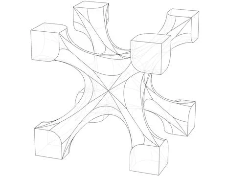 Lattice Structures of Skeletal I-WP ~ 3D Model #271168764