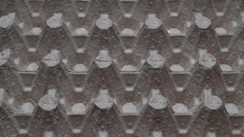 Lattice from under the eggs close-up three-dimensional texture trapezoidal Stock Photos