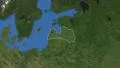 Latvia. 3d earth in space - zoom in on Latvia contoured 4k 4k or 4k+ Resolution