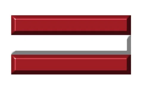 Latvia 3D Flag Illustrazione stock