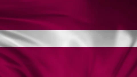 Latvia flag animation Stock Footage 245552541