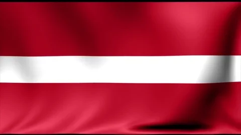 Latvia Flag. Background Seamless Looping Animation. 4K High Definition Video Stock Footage 71966380