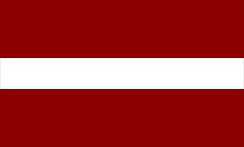 Latvia Flag Design Stock Illustration