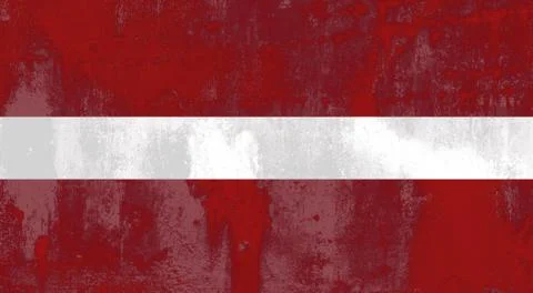 Latvia flag Stock Illustration