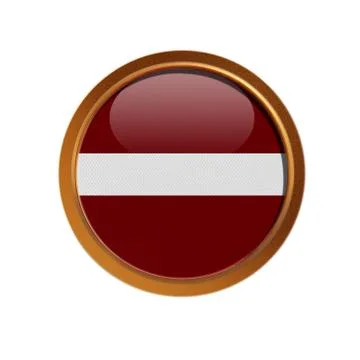 Latvia flag Stock Illustration