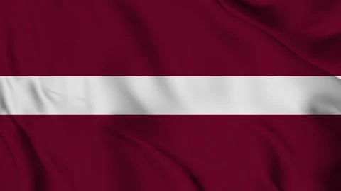 Latvia flag Waving Stock Footage 294135307