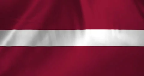 Latvia flag waving with the wind background loop video animation Video stock 327172286