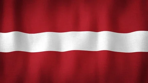 Latvia flag waving in the wind Stock-Footage 102452633