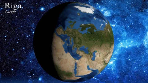 Latvia  Riga Video stock 95658149