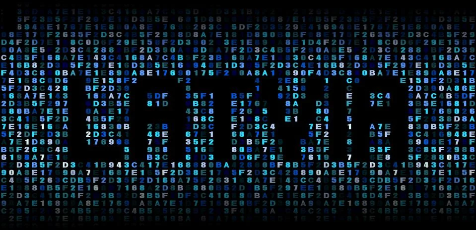 Latvia text on hex code illustration Stock-Illustration