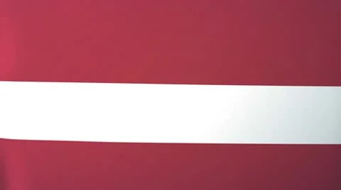 Latvia Waving Flag Stock Footage 10762101