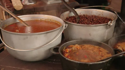 Latvian kitchen Stock Footage 33733042