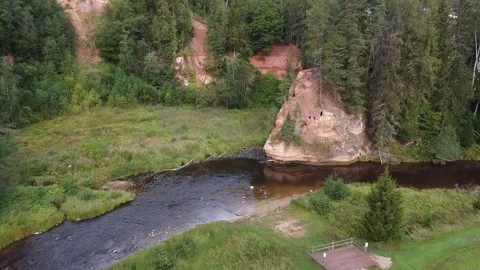 Latvian nature Video stock 206439830