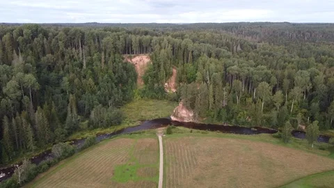 Latvian nature Stock Footage 206440948