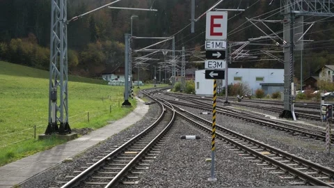 "Laubenbauchmühle" train station Stockbeeldmateriaal 220096284