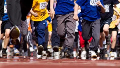 Laufwettkampf Stock Photos