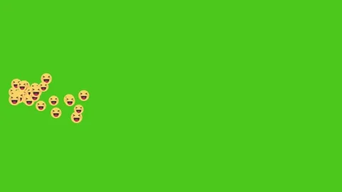 Laugh Emoji Green Screen 109 | Stock Video | Pond5