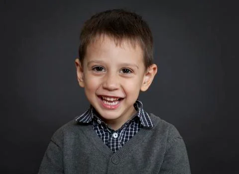 Laughing boy Fotos Stock