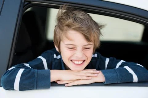 Laughing boy Stock Photos