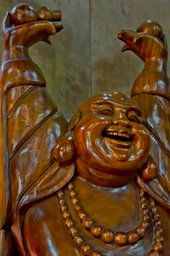 Laughing  buddha Stock Photos