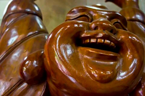 Laughing  buddha Stock Photos