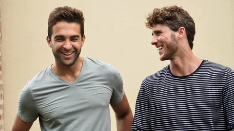 Laughing buddies Video stock 94020974