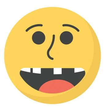 Laughing Emoji Vector Stock Illustration